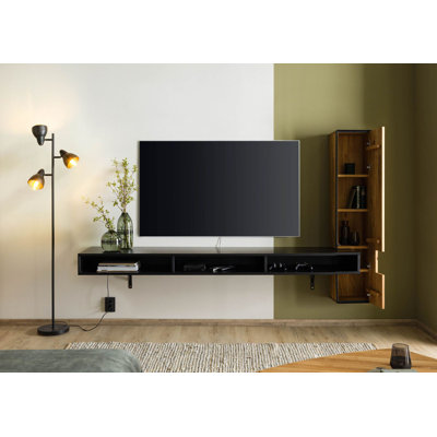 STARNBERG Unfinished TV Stand for TVs up to 65"