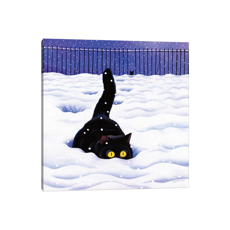 Bigfoot by Vicky Mount - Painting on Canvas, 66.04cm H x 66.04cm W x 1.91cm D, Wrapped Canvas