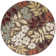 Tapis transitionnel brun Highfill