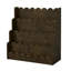Johnson Wavy Wooden Front Facing Bookshelf-107398883