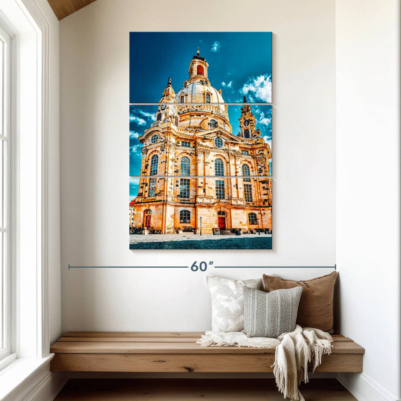 Adella Dresden Frauenkirche, H 50 po x l 32 po