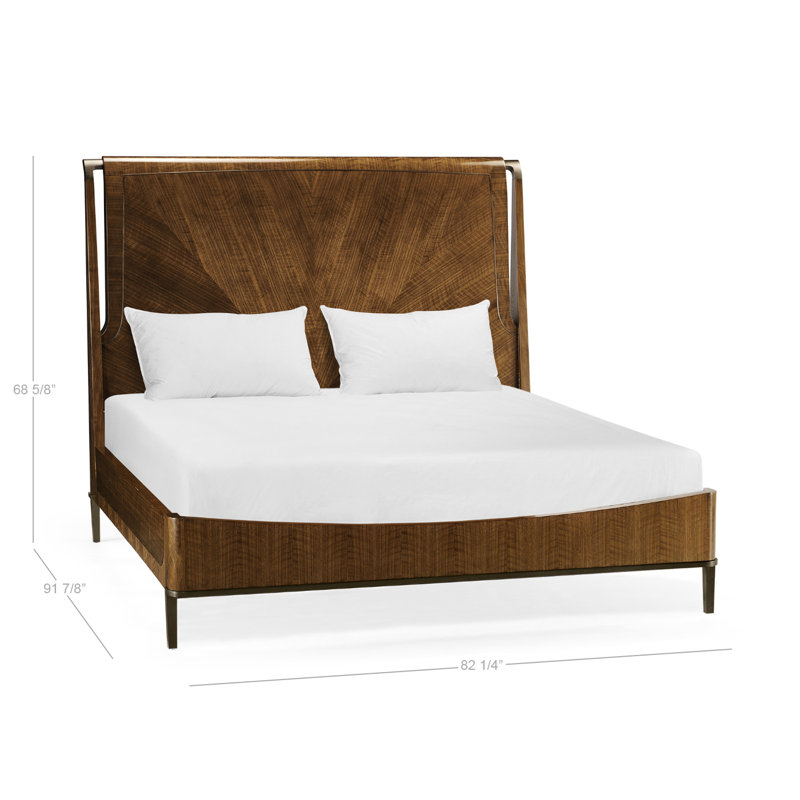 Toulouse Solid Wood Bed