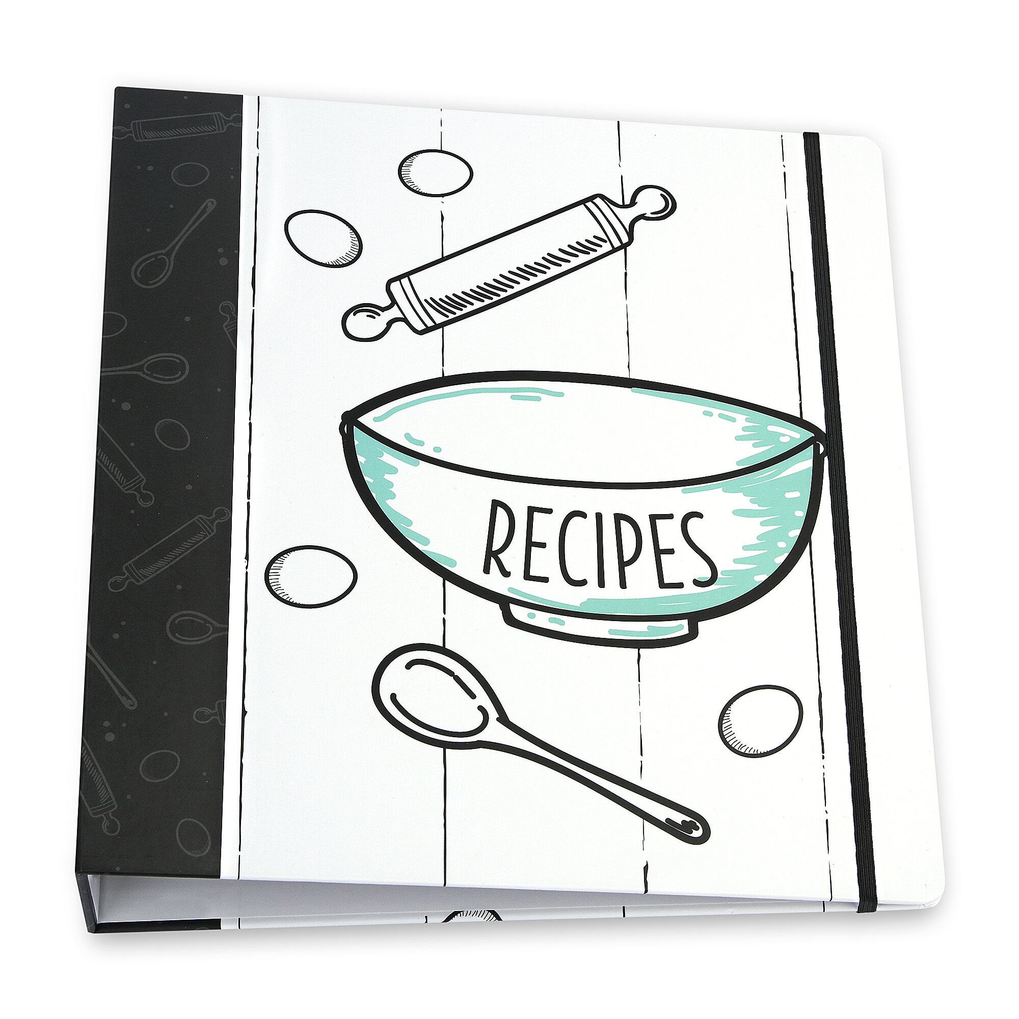 Recipe Book to Write in Your Own Recipes, Gift for Her, Wood Recipe Binder, Blank  Recipe Notebook, Blank Cookbook, Personalized Mom Birthday 