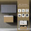 Meuble-lavabo mural flottant avec lavabo-803234968