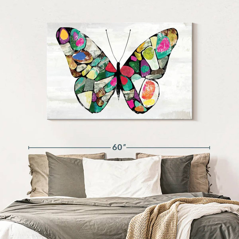 Butterfly Colors, 32" H x 48" W