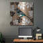  «Bird Patchwork 1» par Erin Clark, art mural en métal, 36 po x 36 po-1581511666