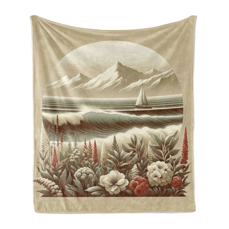 Throw Blanket, 70" W x 90 " L