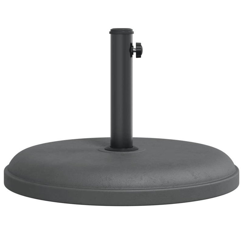28.45kg Plastic And Concrete Umbrella Base, Dark Grey