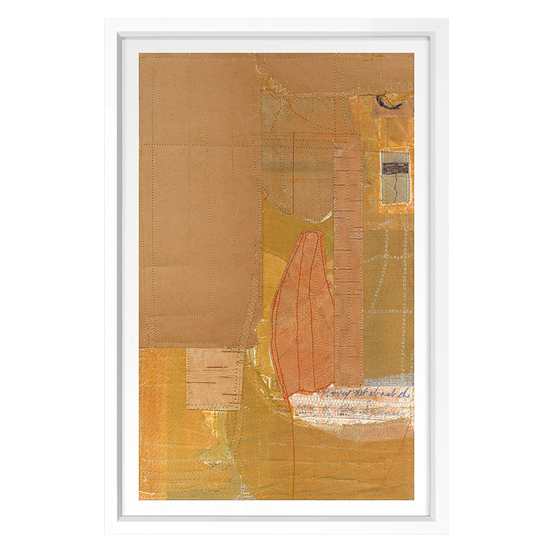 Care Of The Anxious Print by Susan Smereka, 30" H x 20" W x 1.25" D, White Framed