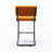 Estes Upholstered Stool with Metal Frame-1609516360-1609516361