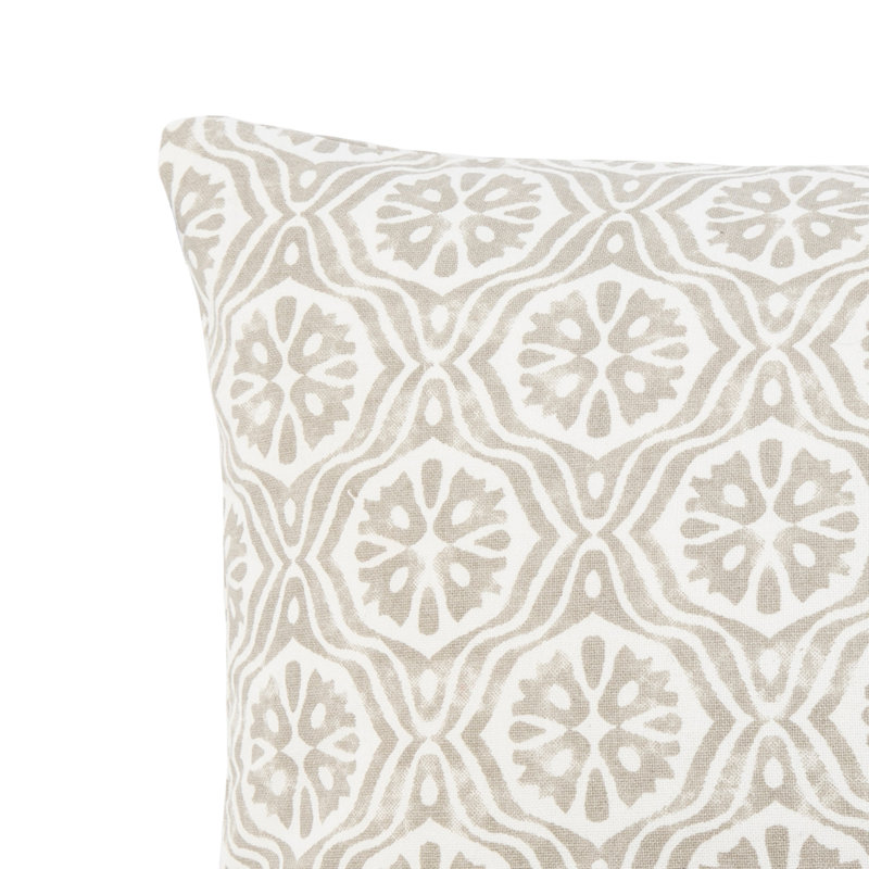 Lumbar Pillow Cover & Insert, Tan, 14" x 48"