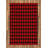 Plaid High Density Long Fiber Poly Threads Decorative Area Rug Carpet-41048722