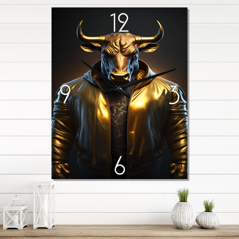 Horloge murale moderne, Grand