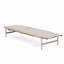 Chaise longue d'extérieur Aluminun, siège en filet pour l'extérieur, 1 pièce-225765847