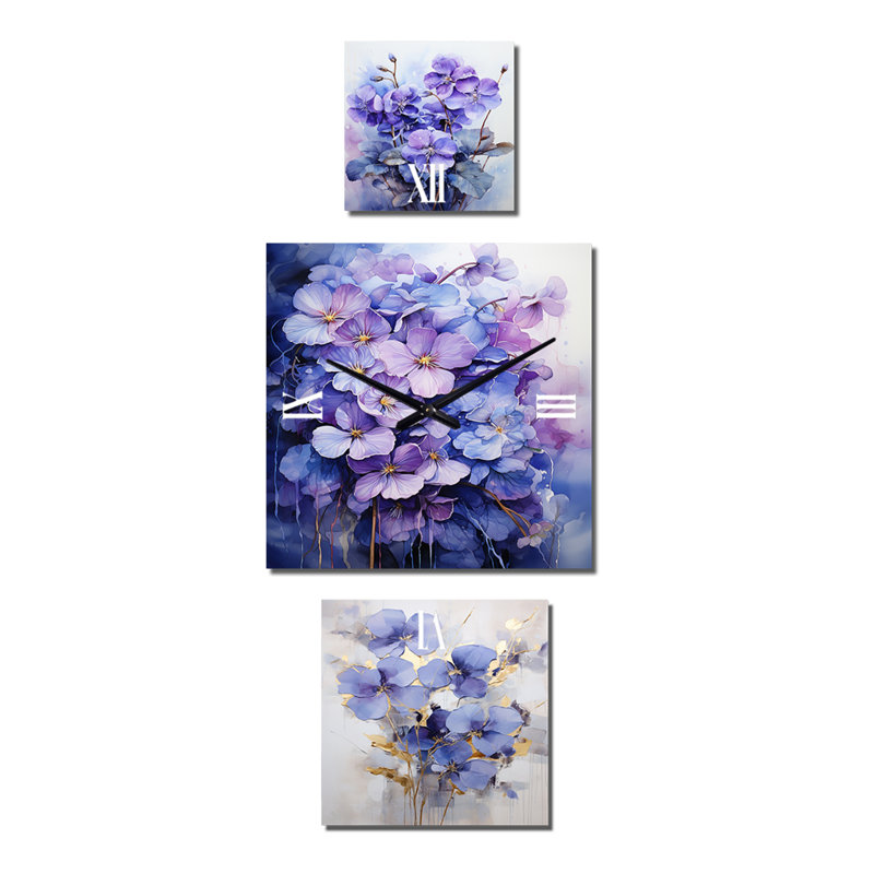 Chanea Metal Wall Clock