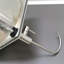 Robinet de cuisine monocommande à grande arche en acier inoxydable nickel brossé 13 po x 4,7 po