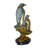 Jimerson Two Penguins Bronze Statue - Size: 16"L X 10"W X 12"H.