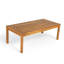 Ensemble de causeuse et de table basse d'extérieur en acacia Avery avec coussins hydrofuges-1604774430-1604774429