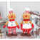 The Holiday Aisle® 2 Piece Gingerbread Baker Stander Set | Wayfair