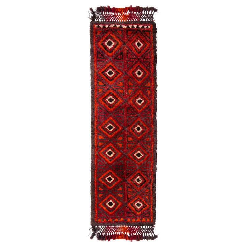 One-of-a-Kind 3'2" X 9'8" Hand Knotted Area Rug