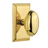 Homestead Single Dummy Door Knob with Studio Plate