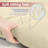 Outdoor Waterproof Patio Bench Cushion - Non-Slip Tufted Furniture Cushion (36 x 14 x 4 In, Beige)-347571826-347571838