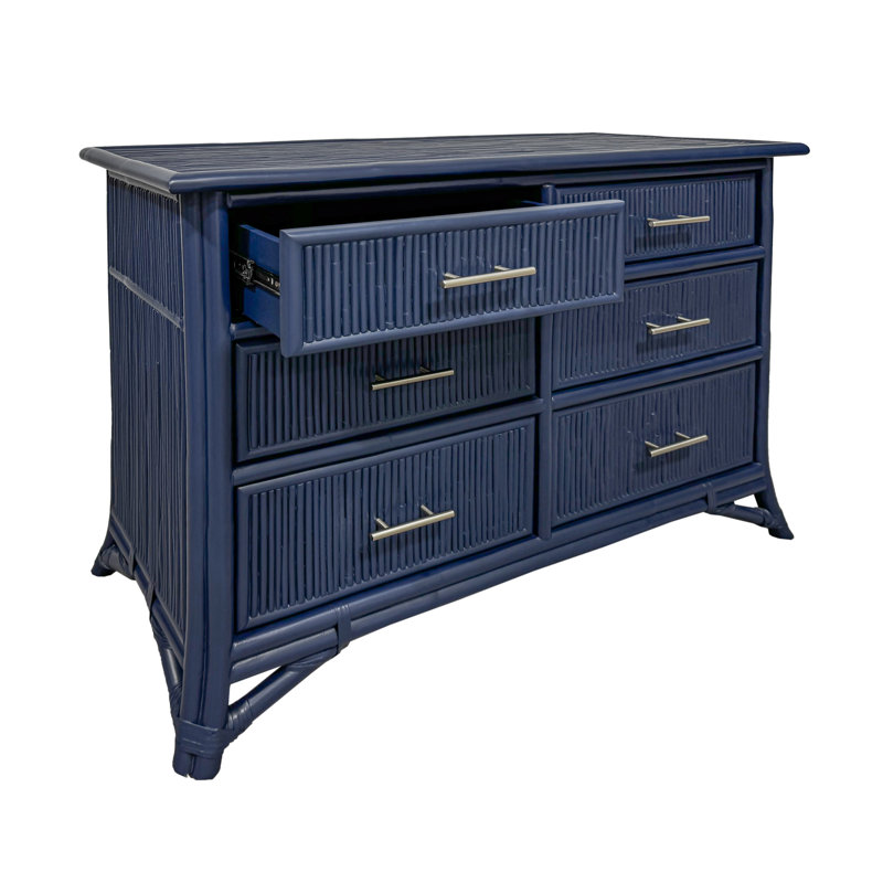 Bermuda 6 - Drawer Dresser, Navy
