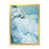 Impression dorée sur toile encadrée