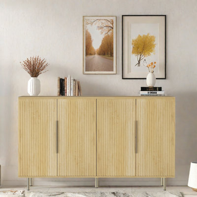 Buffet avec rangement et tablettes réglables