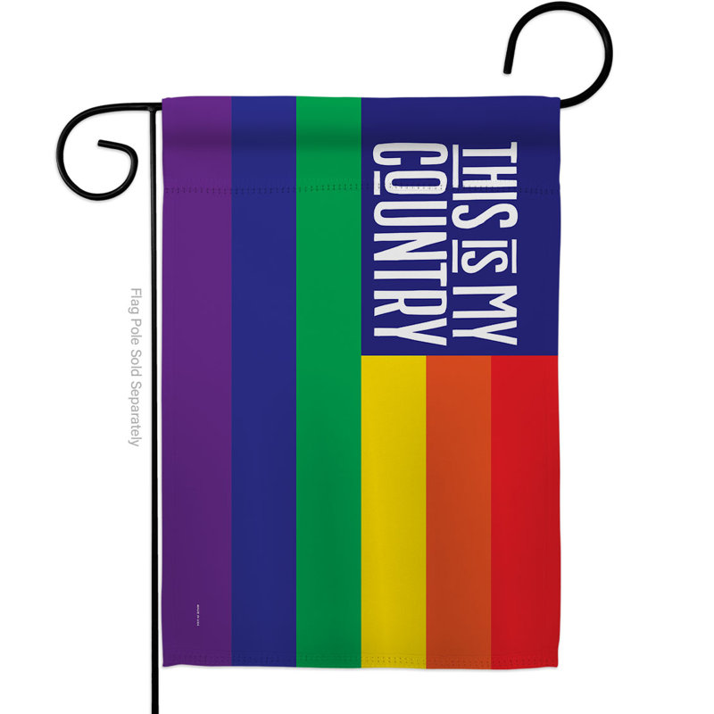 Drapeau de maison en polyester 40 x 28 po Kustas