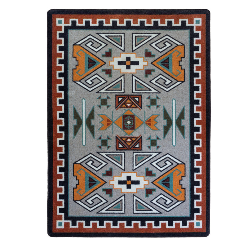 Martines Southwestern Indoor Rug, Rectangle 3' x 4'