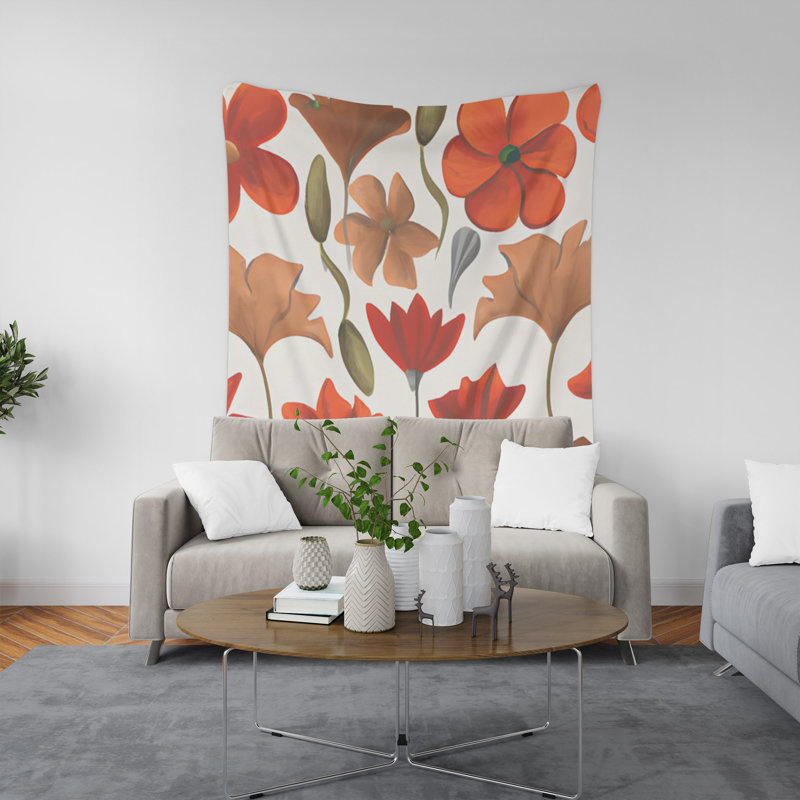 Tapisserie murale, H 80 po x l 68 po