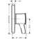 Ecostat Classic Pressure/Shower Balance Valve Trim