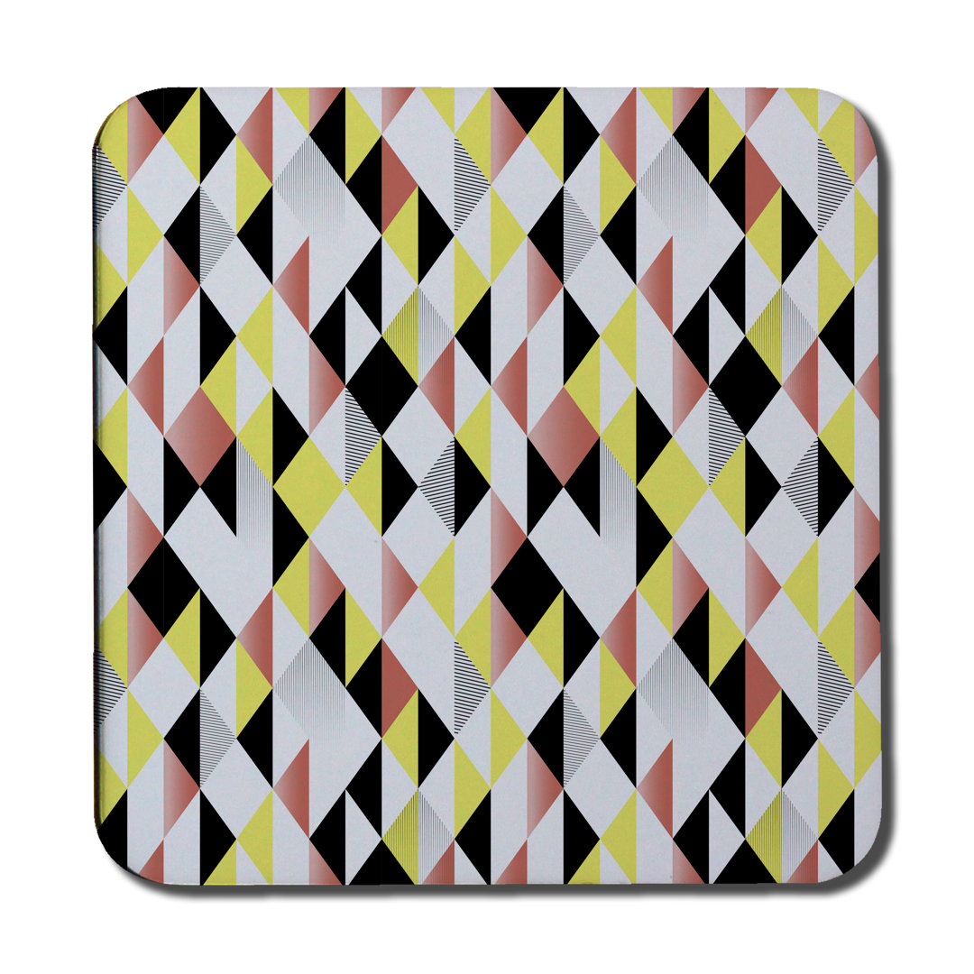 Geometric Pattern Coaster