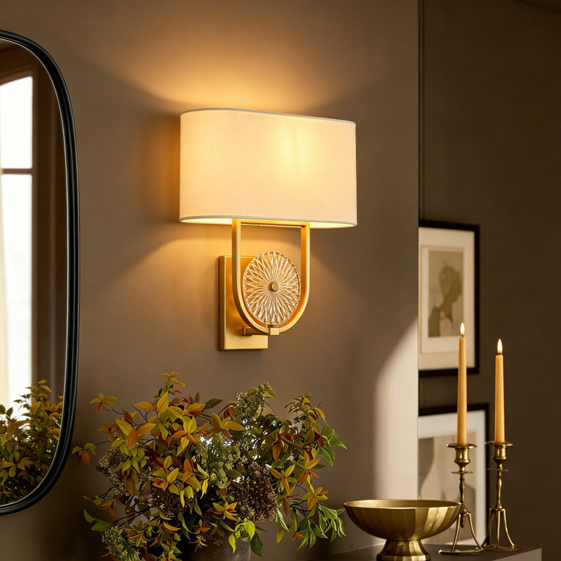 Luminaires muraux modernes avec abat-jour en tissu Modern Mariner