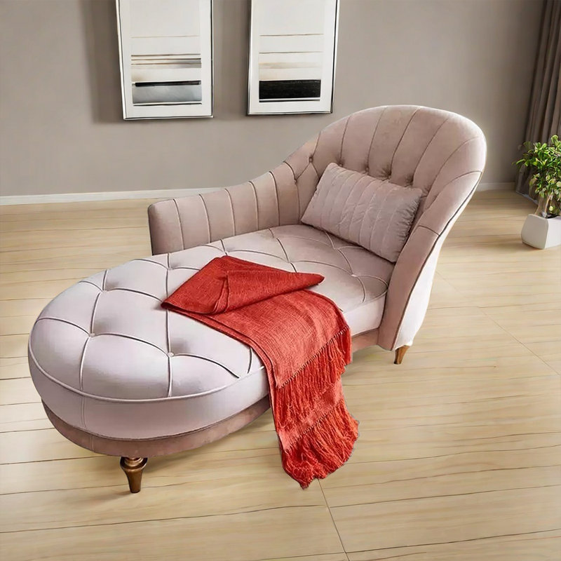 Chaise en bois massif exquise et élégante, Orienté à droite
