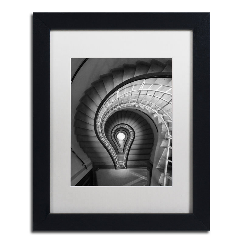 « i is a idea » par moises, reproduction de photo encadrée, H 20 po x l 16 po x P 0,5 po, Blanc