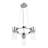 Barnett 3 - Light Dimmable Wagon Wheel Chandelier-1134190556