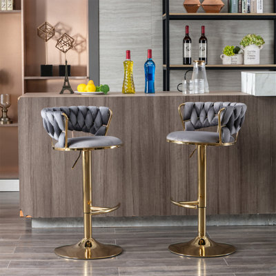 Ensemble de 2 tabourets de bar