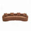 Canapé modulaire en chenille Boneless-1773115684