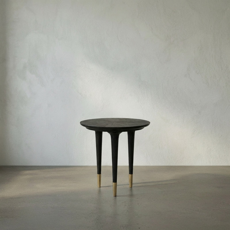 Maganini Solid Wood End Table