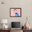 «Rosy Dawn Heron Shadowbox», art mural côtier par Art Remedy-115121248-115121250