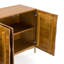 Solstice - Or moderne + buffet noyer