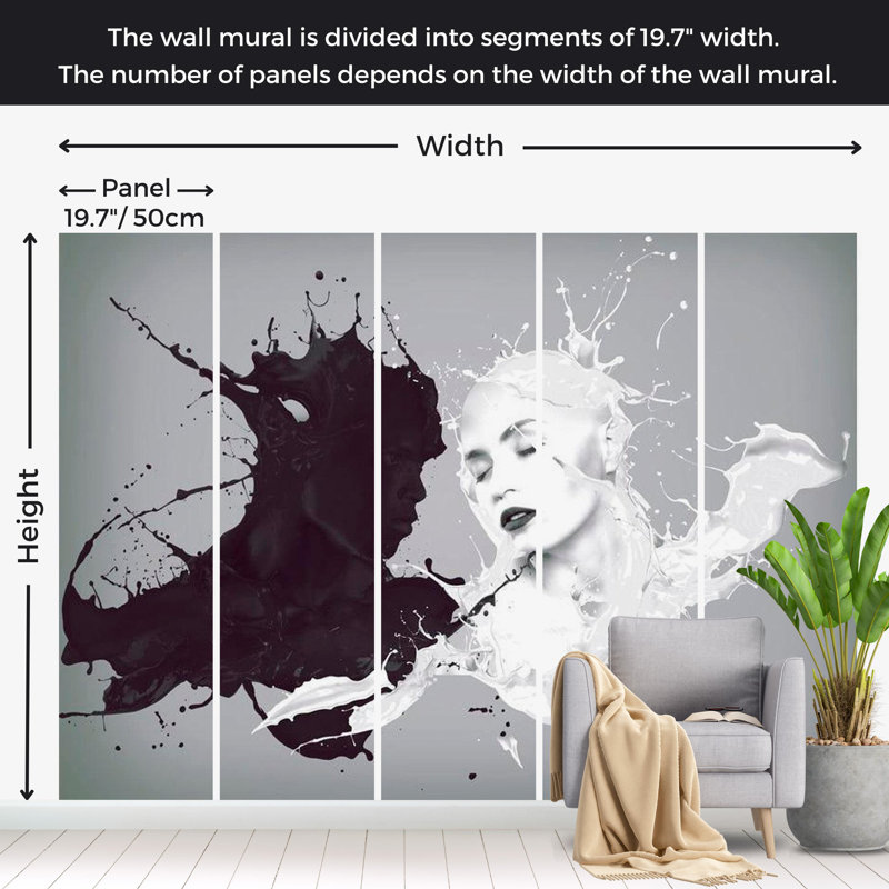 Wall Mural, 90" L x 118" W
