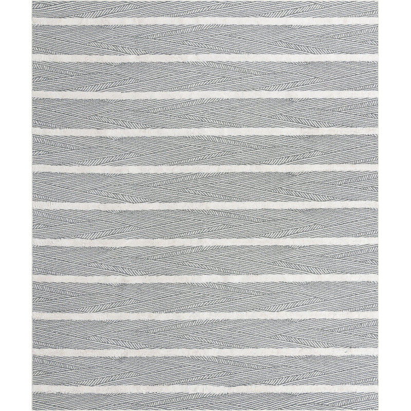 Eiryn Cotton Abstract Indoor Rug, Rectangle 9'10" x 12'