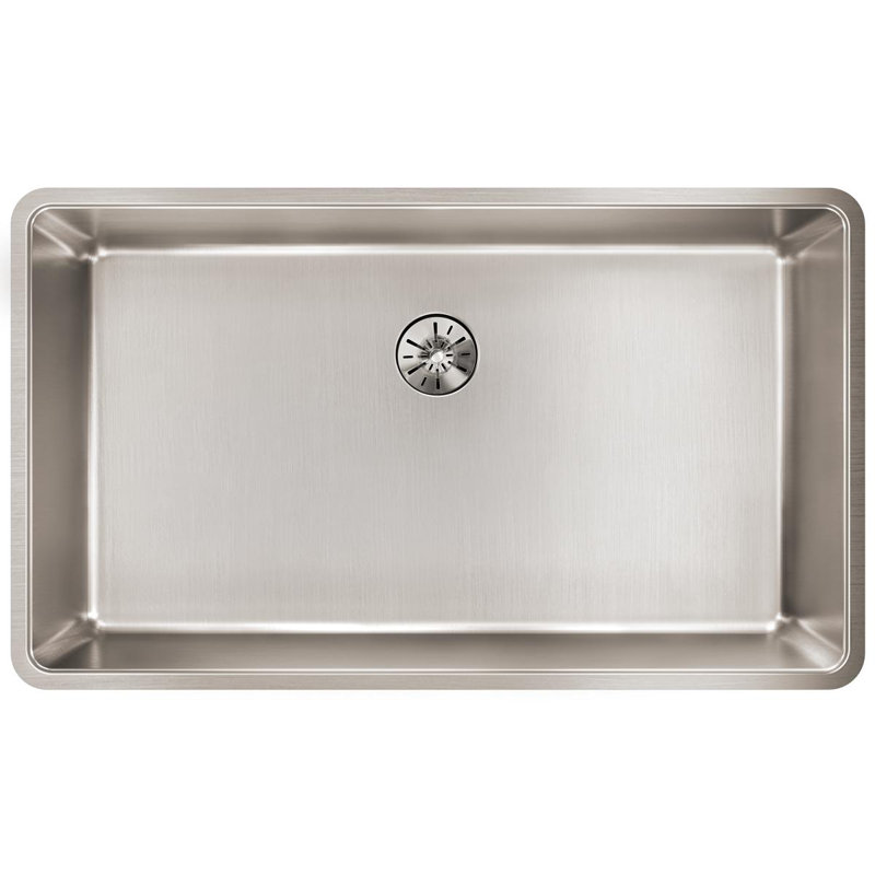 Luminous Satin Stainless Steel Single Bowl Undermount Sink