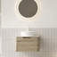 Meuble-lavabo mural avec lavabo et tiroir de rangement