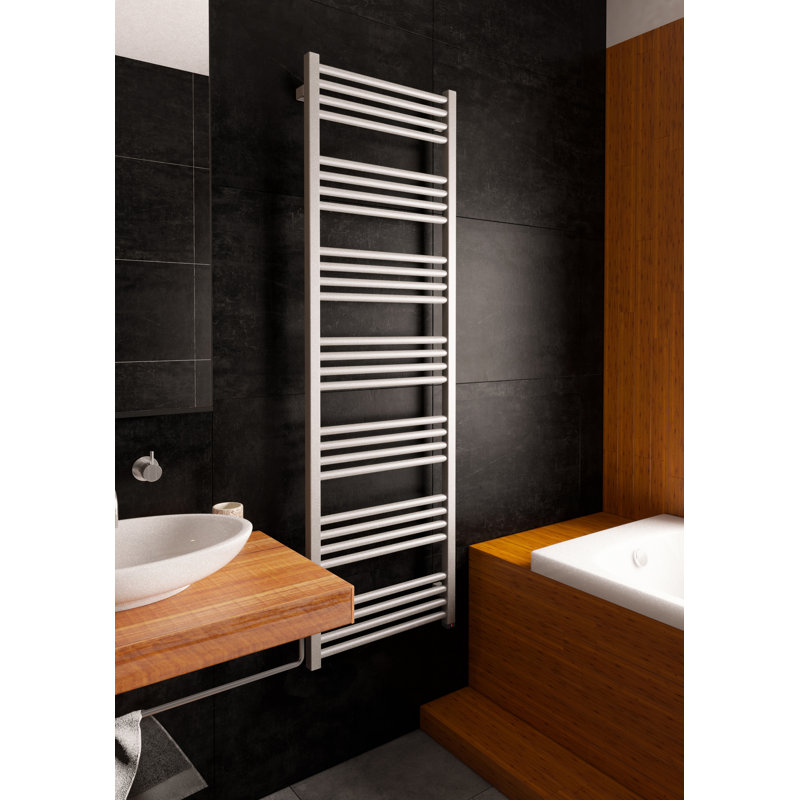 Fiona One Electric Towel Rail, 1620cm H x 48cm W x 7.2cm D