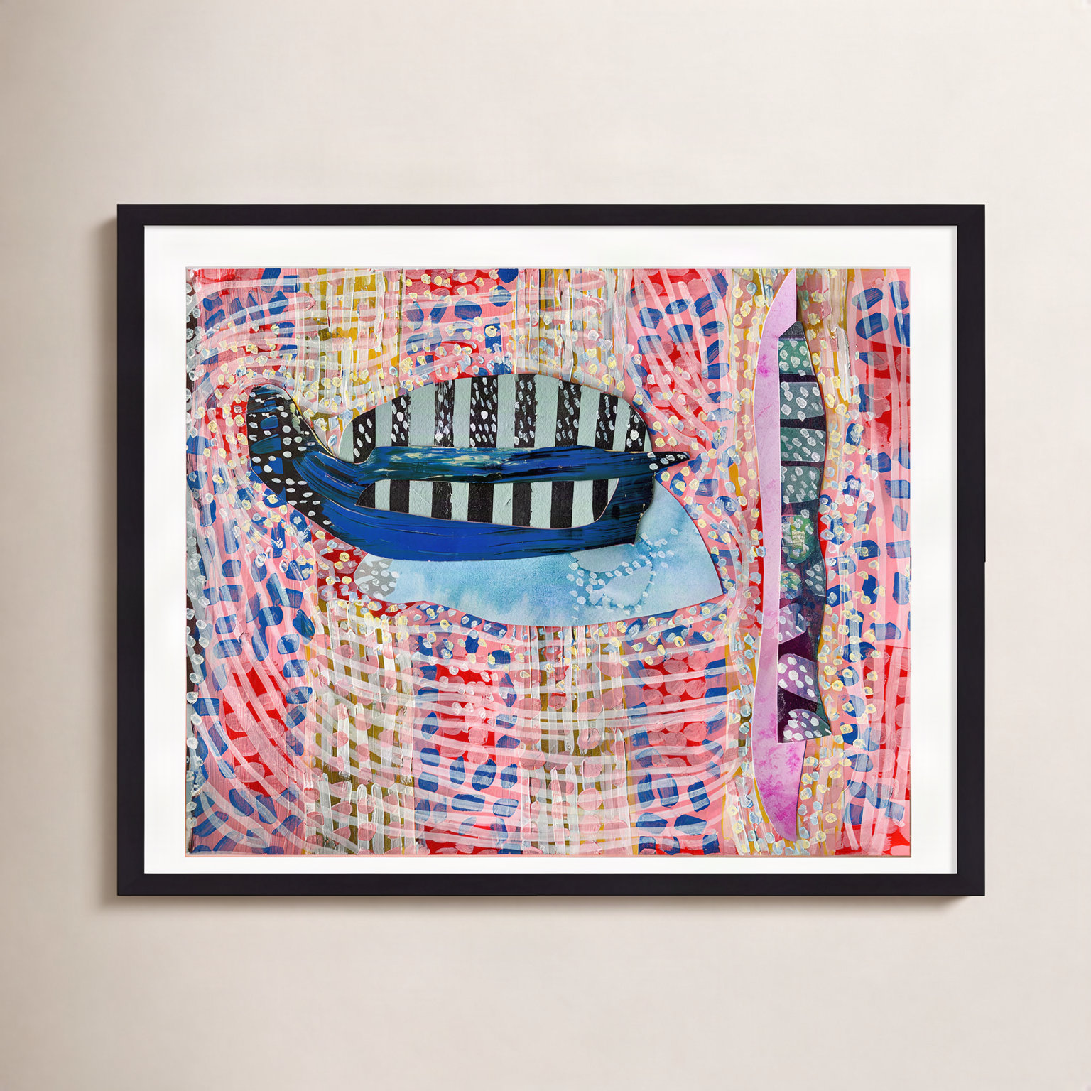 Chrysalis Print by K'era Morgan, No Mat, 12" H x 16" W, Mahogany Canvas Floater Framed