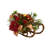 Christmas Sleigh Poinsettia Arrangement